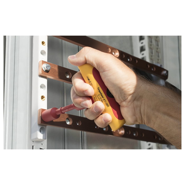 Wiha 2933 TorqueVario-S T Llave Dinamométrica Mecánica 5-14 Nm, Precisión 6%, Longitud 120 mm