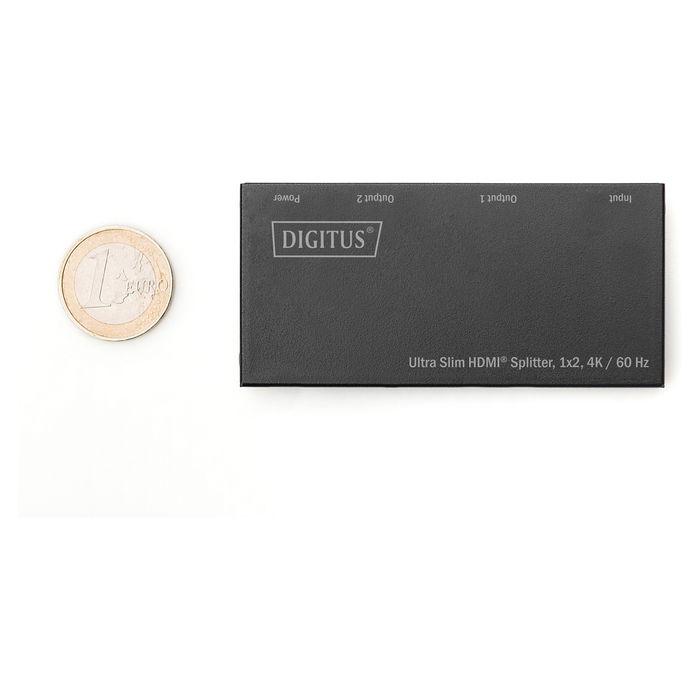 Digitus Ultra Slim HDMI Splitter 1x2, 4K 60 Hz Digitus Ultra Slim HDMI Splitter 1x2, 4K 60 Hz