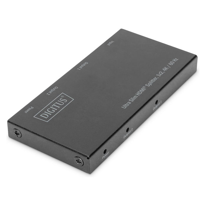 Digitus Ultra Slim HDMI Splitter 1x2, 4K 60 Hz Digitus Ultra Slim HDMI Splitter 1x2, 4K 60 Hz