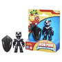 Hasbro Figura Black Panther Iron Man y Su Superequipo Marvel 7cm
