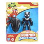 Hasbro Figura Black Panther Iron Man y Su Superequipo Marvel 7cm