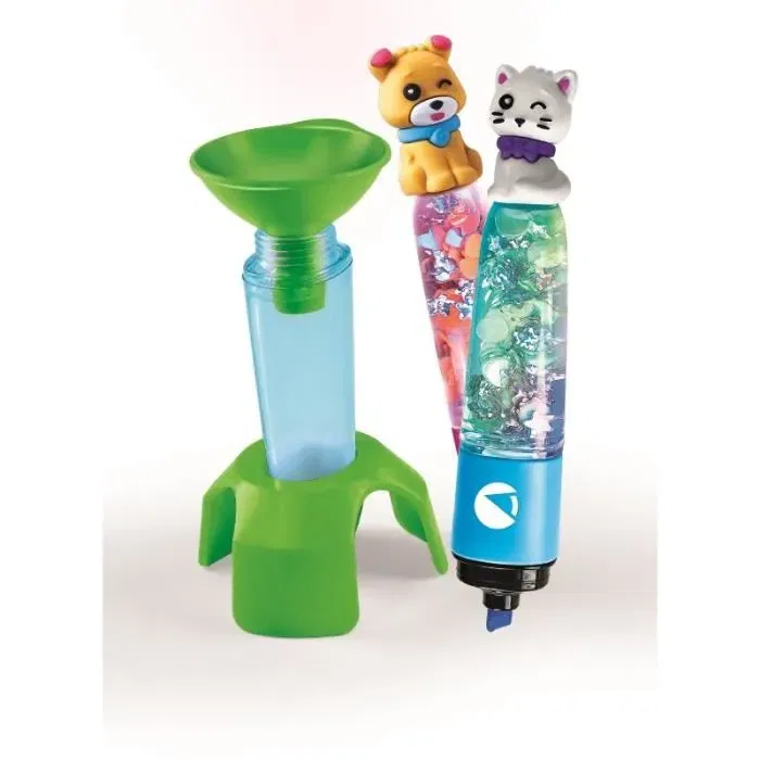 Clementoni 8005125188758 Crea tus fluorescentes - Sweet Pets