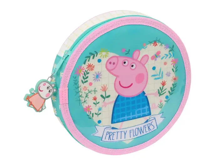 Safta Plumier Redondo Peppa Pig Pretty Flowers 18 Pcs. 21x3,5cm Safta Plumier Redondo Peppa Pig Pretty Flowers 18 Pcs. 21x3,5cm