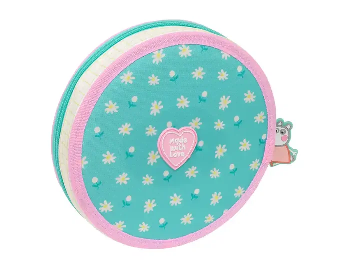 Safta Plumier Redondo Peppa Pig Pretty Flowers 18 Pcs. 21x3,5cm Safta Plumier Redondo Peppa Pig Pretty Flowers 18 Pcs. 21x3,5cm