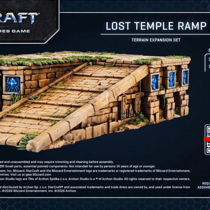 Archon Studio StarCraft TMG Set de Expansión Terrain: Lost Temple Ramp