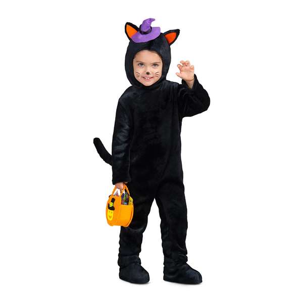 My Other Me Disfraz Gatito con Calabaza Talla 3-4 años