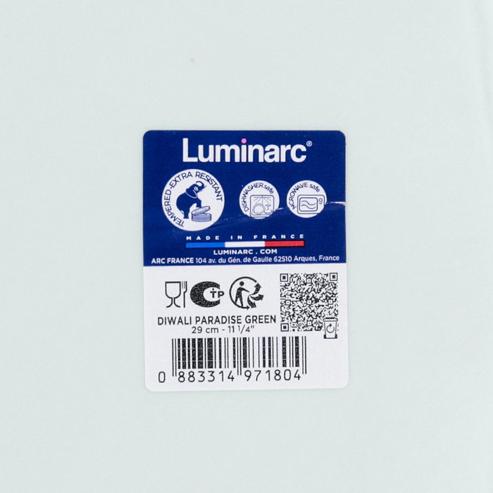 Plato Opal Diwali Paradise Luminarc 29 cm Plato Opal Diwali Paradise Luminarc 29 cm