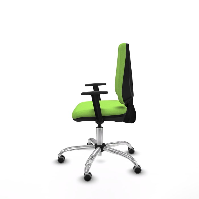PIQUERAS Y CRESPO Silla de oficina Elche Pistacho con Brazos 1D