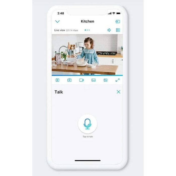 Reolink E Series E340 Cámara de Seguridad IP Esférica Blanca
