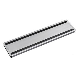 Herrajes Alk Pasacable Keisi con Tapa Reversible Acabado Gris para Mesas y Escritorios Organizados