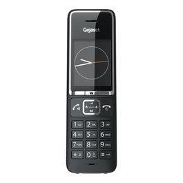 Gigaset E560 Teléfono DECT para Ancianos con Botones Grandes, Contestador y Altavoz, Agenda 200 Contactos, Negro