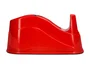 Q-connect Portarrollo de sobremesa rojo para cintas de 66 m
