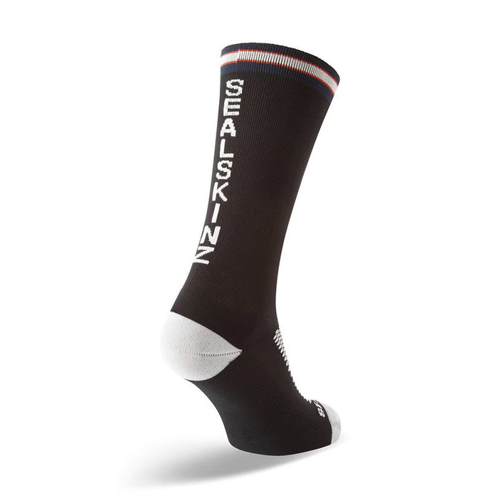 Sealskinz Calcetines de Ciclismo CAISTER Longitud Media Una Capa Transpirables y Absorben Humedad - Talla S