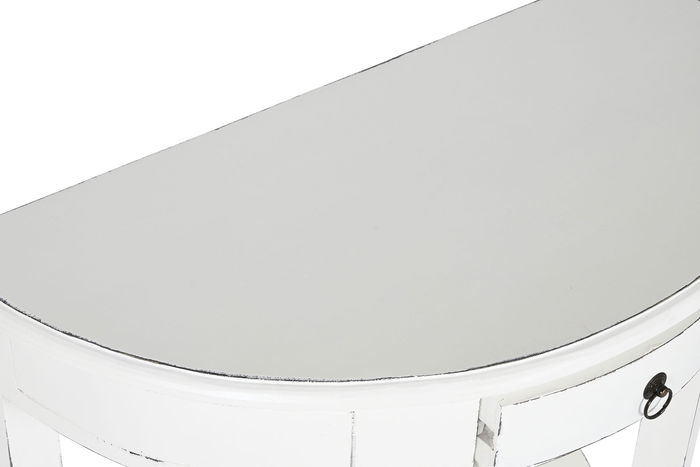 Consola Mediterraneo DKD Home Decor Blanco Roto 40 x 75 x 81 cm
