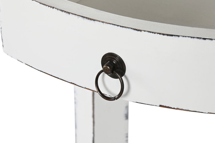 Consola Mediterraneo DKD Home Decor Blanco Roto 40 x 75 x 81 cm