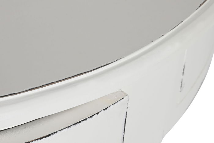 Consola Mediterraneo DKD Home Decor Blanco Roto 40 x 75 x 81 cm