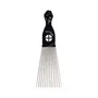 Bifull Peine para Cabello Rizado y Afro con 12 Puntas de Metal