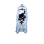 Bifull Capa de Corte Seda Cuello de Silicona Azul Moustache Blue