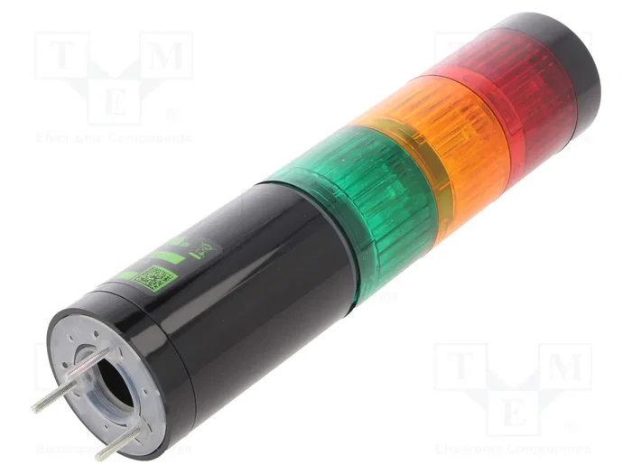 MURRELEKTRONIK Columna de señalización LED verde/naranja/rojo 24VDC