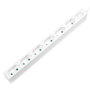 LogiLink LPS231 Regleta de enchufes 6 salidas, 1,5m, Blanco