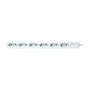 LogiLink Regleta o Base de enchufes LPS231, 6 tomas, 1.5m, 250V 15A 3400W, cable blanco, para interior, certificado CE