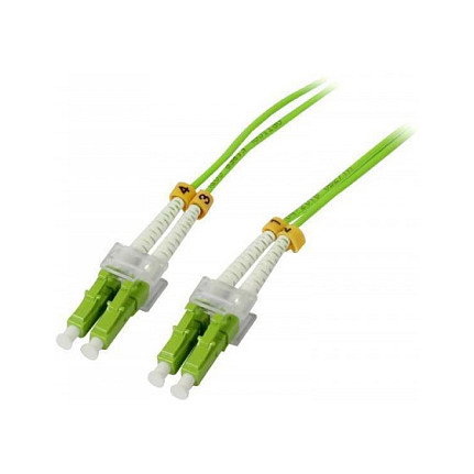 Synergy21 Cable de parcheo de fibra óptica LC-LC OM5 de 2 metros Synergy21 Cable de parcheo de fibra óptica LC-LC OM5 de 2 metros