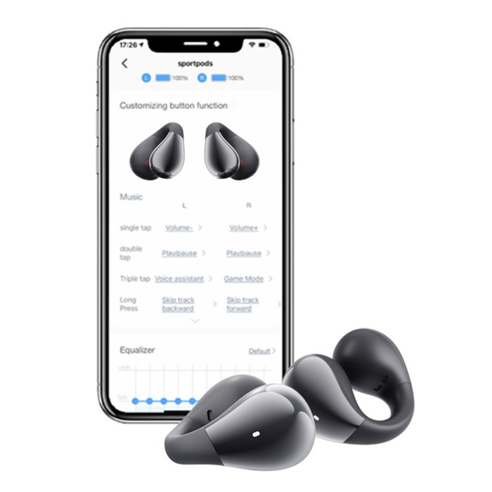 Boompods Boomclip Pro Black Boompods Boomclip Pro Black