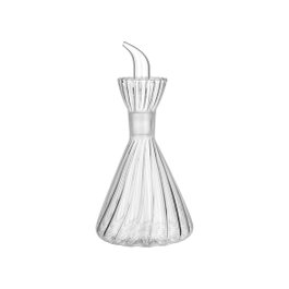 DKD Home Decor Aceitera de Borosilicato con Relieve 600ml