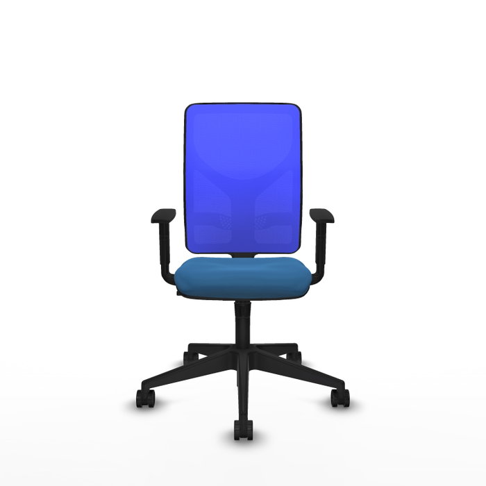 PIQUERAS Y CRESPO Silla de oficina Motilla con mecanismo Sincro en Azul PIQUERAS Y CRESPO Silla de oficina Motilla con mecanismo Sincro en Azul