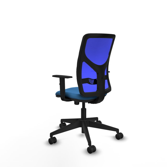PIQUERAS Y CRESPO Silla de oficina Motilla con mecanismo Sincro en Azul PIQUERAS Y CRESPO Silla de oficina Motilla con mecanismo Sincro en Azul
