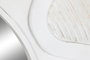DKD Home Decor Espejo de Mango y Espejo Rombo Blanco 154x4x92 cm