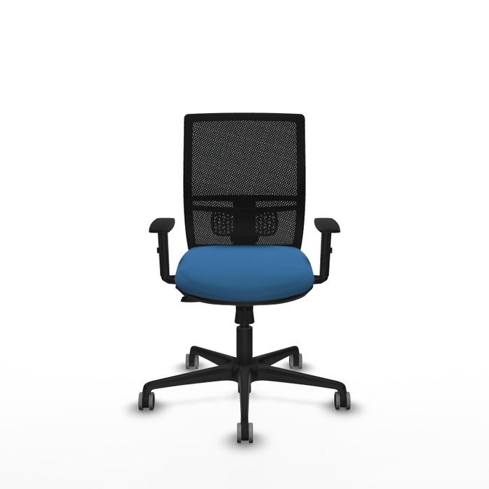 PIQUERAS Y CRESPO Silla de oficina Yunquera Azul claro y Negro PIQUERAS Y CRESPO Silla de oficina Yunquera Azul claro y Negro