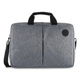 HAMA Maletín para Portátil 15.6" Gris, Bolsa Toploader con Compartimento Protegido, Resistente a Rayaduras y Humedad, Referencia 00227053