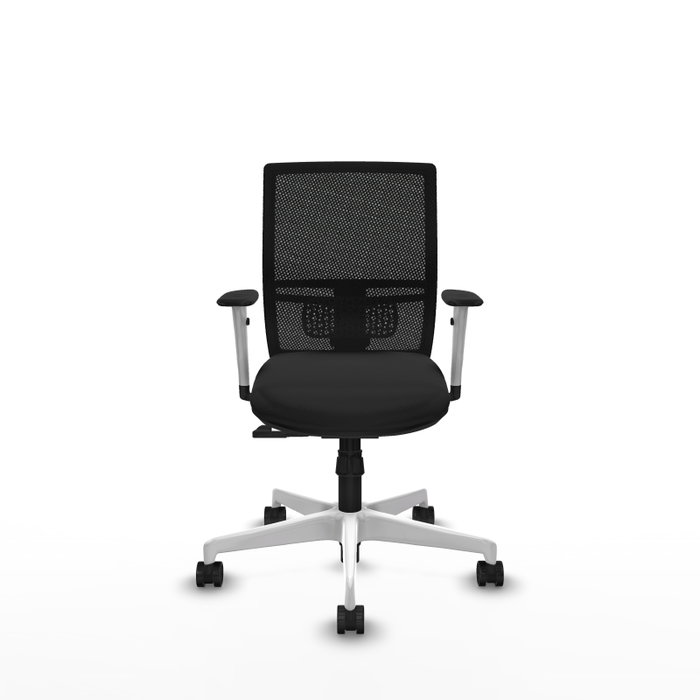 PIQUERAS Y CRESPO Silla de oficina Yunquera con mecanismo Sincro, Negro PIQUERAS Y CRESPO Silla de oficina Yunquera con mecanismo Sincro, Negro