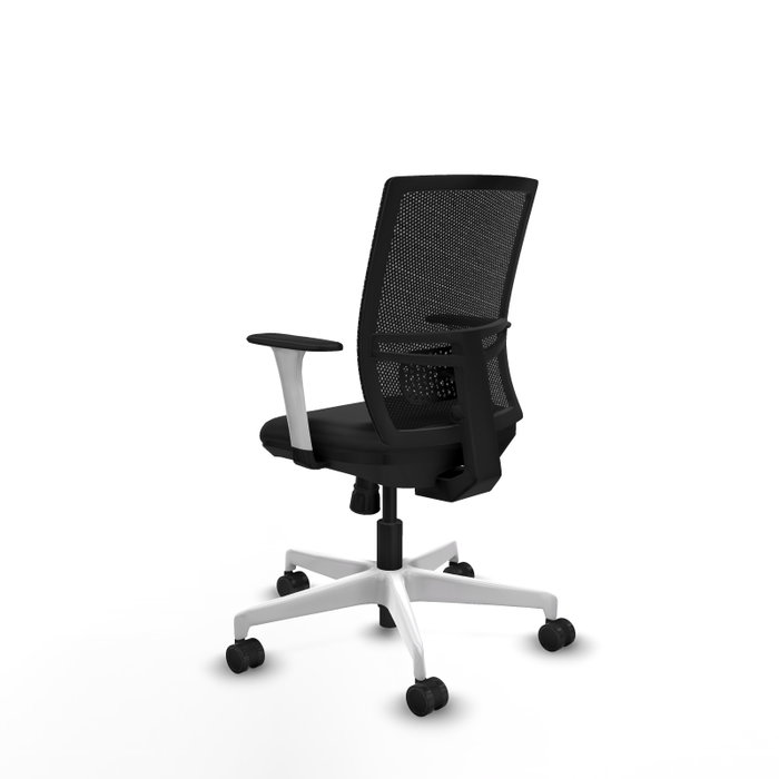 PIQUERAS Y CRESPO Silla de oficina Yunquera con mecanismo Sincro, Negro PIQUERAS Y CRESPO Silla de oficina Yunquera con mecanismo Sincro, Negro