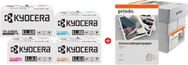 Kyocera TK-5480 MCVP Pack de Valor con Papel Prindo Universal