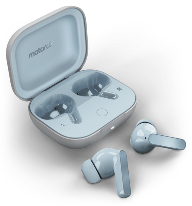 Motorola Moto Buds Auriculares Inalámbricos Azul Glacier Blue Motorola Moto Buds Auriculares Inalámbricos Azul Glacier Blue