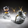 Banpresto One Piece Senkozekkei - Figura Monkey D. Luffy Gear 4, 13-15 cm, PVC y ABS