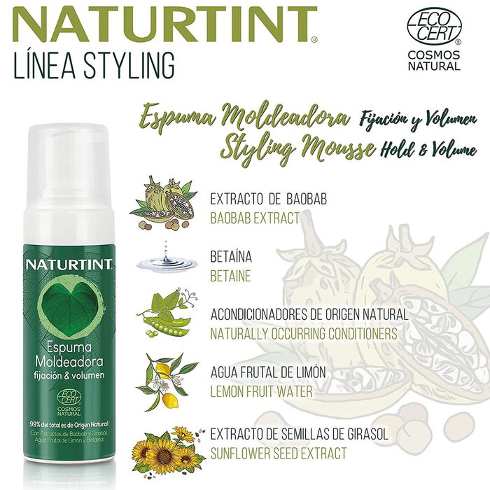 Naturtint Espuma moldeadora ecológica 125 ml