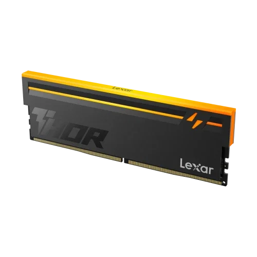 Lexar THOR RGB 2nd Gen Módulo de Memoria 32 GB (2 x 16 GB) DDR5 6000 MT/s 288-pin DIMM, Negro, AMD EXPO e Intel XMP 3.0, Kit LD5U16G60C38BV-RGD