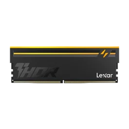 Lexar THOR RGB 2nd Gen Módulo de Memoria 32 GB (2 x 16 GB) DDR5 6000 MT/s 288-pin DIMM, Negro, AMD EXPO e Intel XMP 3.0, Kit LD5U16G60C38BV-RGD