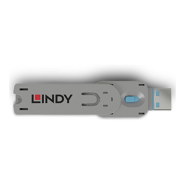 Lindy Llave para bloqueador de puerto USB Tipo A, Azul