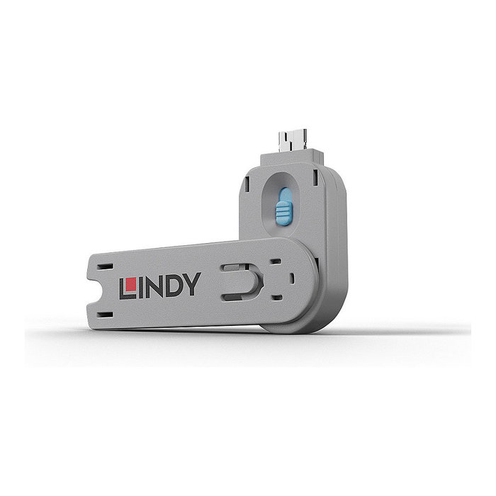 Lindy Llave para bloqueador de puerto USB Tipo A, Azul