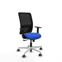 PIQUERAS Y CRESPO Silla de oficina Zulema con Mecanismo Sincro Azul