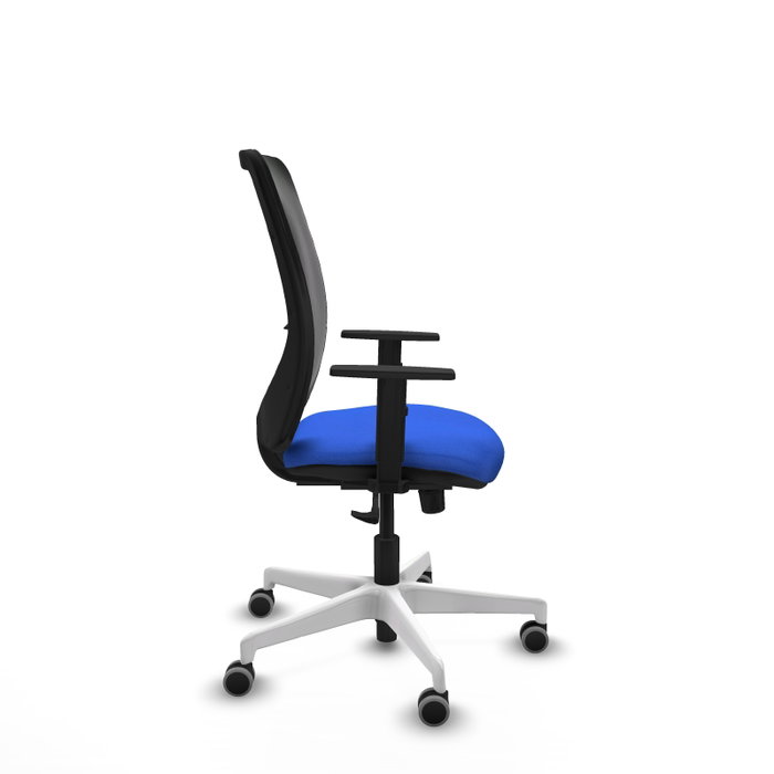 PIQUERAS Y CRESPO Silla de oficina Zulema con Mecanismo Sincro Azul