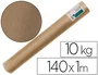 Liderpapel Bobina de Papel Kraft Marrón para Embalaje, Ancho 1 m x Longitud 150 m, Gramaje 70 g/m², Peso 10 kg, Rollo de 100 cm