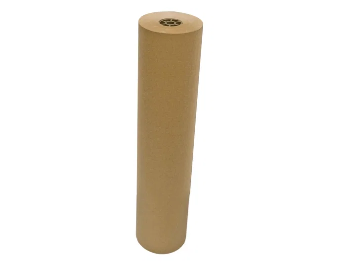 Liderpapel Bobina de Papel Kraft Marrón para Embalaje, Ancho 1 m x Longitud 150 m, Gramaje 70 g/m², Peso 10 kg, Rollo de 100 cm