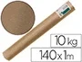 Liderpapel Bobina de Papel Kraft Marrón para Embalaje, Ancho 1 m x Longitud 150 m, Gramaje 70 g/m², Peso 10 kg, Rollo de 100 cm