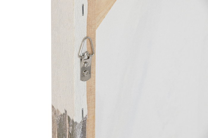 DKD Home Decor Cuadro Lienzo MDF Pueblo Cactus Surtido de 2 unidades