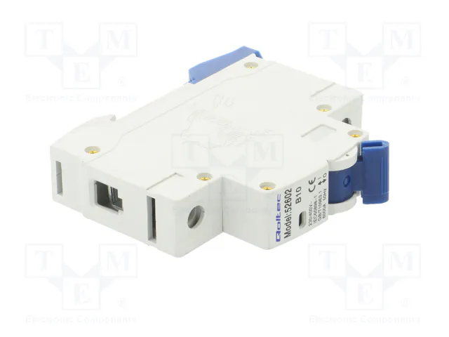QOLTEC Interruptor magnetotérmico 10A 1 polo